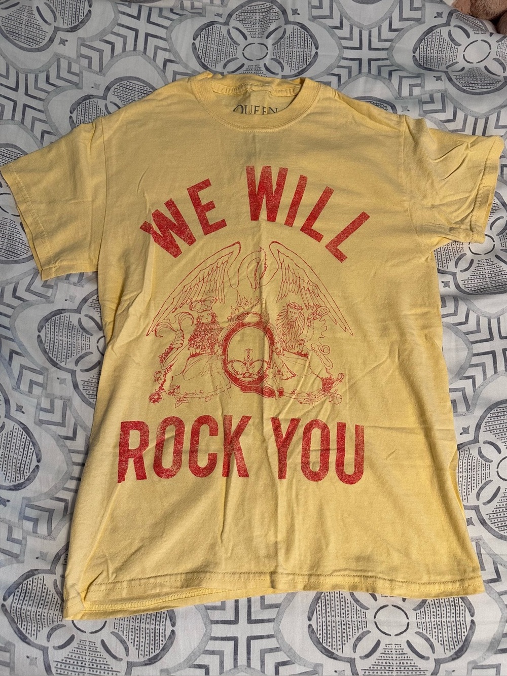 Queen 'We Will Rock You' Boyfriend Tee